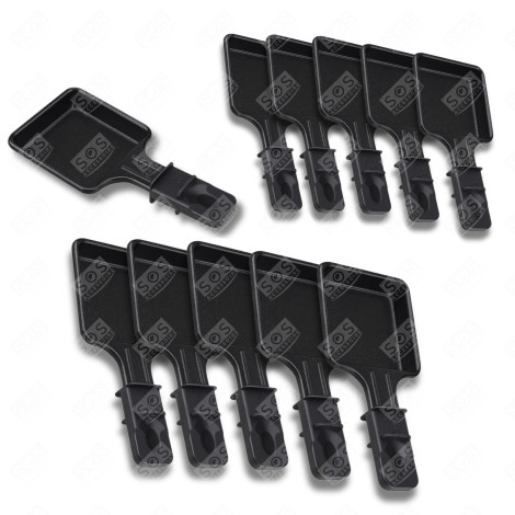 SET OF 11 RACLETTE PANS RACLETTE, GRILL, WOK - AS306001