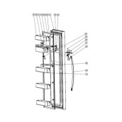 Door seal reference 60 (Refrigerator part)