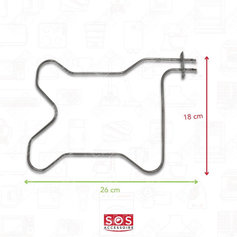 1300W BOTTOM OVEN HEATING ELEMENT GAS / ELECTRIC OVENS - 95X1210, CA50042A9