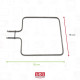 LOWER HEATING ELEMENT 1000W GAS / ELECTRIC OVENS - 8072470027
