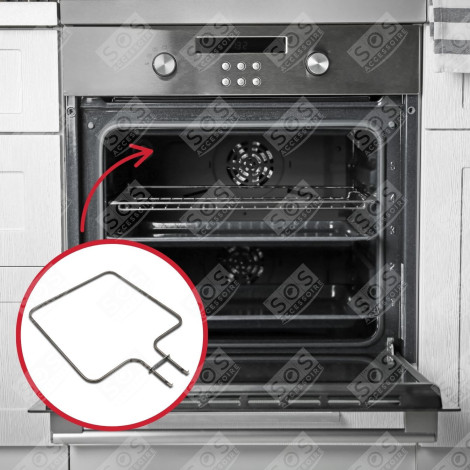 LOWER HEATING ELEMENT 1000W GAS / ELECTRIC OVENS - 8072470027