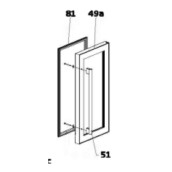 Complete right door (Reference 49A)