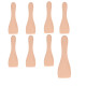 LOT DE 8 PELLES EN BOIS POUR POÊLON, SPATULES RACLETTE  RACLETTE, GRILL, WOK - AS306003