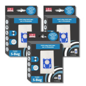 Set of 3 boxes of 4 TYPE S-BAG bags
