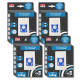 SET OF 4 BOXES OF 4 BAGS TYPE S-BAG VACUUM CLEANER  - 9001684589