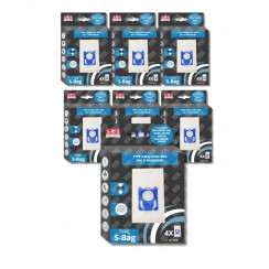 Set of 7 boxes of 4 TYPE S-BAG bags