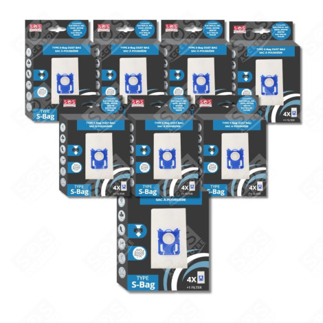 SET OF 8 BOXES OF 4 TYPE S-BAG BAGS VACUUM CLEANER  - 9001684589