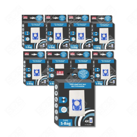 SET OF 9 BOXES OF 4 TYPE S-BAG BAGS VACUUM CLEANER  - 9001684589