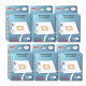 SET OF 6 BOXES OF 5 BAGS WITH 1 PRE-FILTER COUPE/COMPACT/GO/FORCE VACUUM CLEANER  - 78602600, 22422400