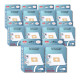 SET OF 10 BOXES OF 5 BAGS WITH 1 PRE-FILTER COUPE/COMPACT/GO/FORCE VACUUM CLEANER  - 78602600, 22422400