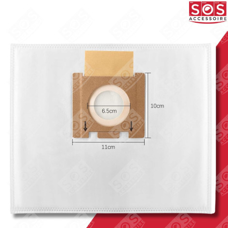 SET OF 8 BOXES OF 4 MICROFIBER BAGS H81 VACUUM CLEANER  - 35601865