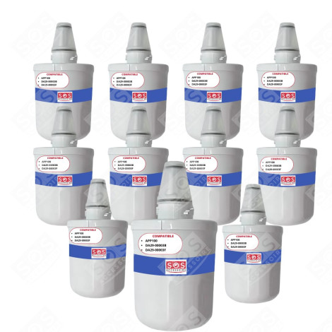 SET OF 11 WATER FILTERS AQUAPURE / APP100 REFRIGERATOR, FREEZER - 484000000513, DA29-00003G