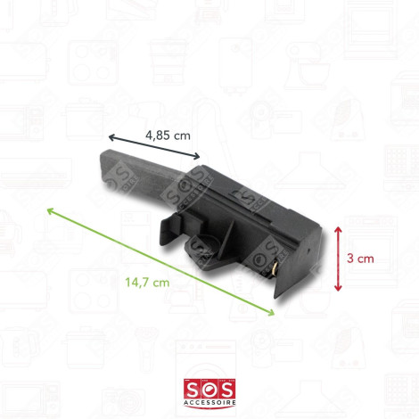 SET OF 2 MOTOR CARBON BRUSHES WASHING MACHINES - 50265480009