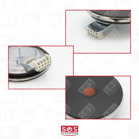 ELECTRIC HOB 1,500W ELECTRIC / GAS HOBS - 93638013, C00525915