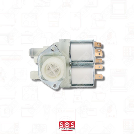 3-WAY SOLENOID VALVE 90° COMPATIBLE WASHING MACHINES - 1881620, 1678013