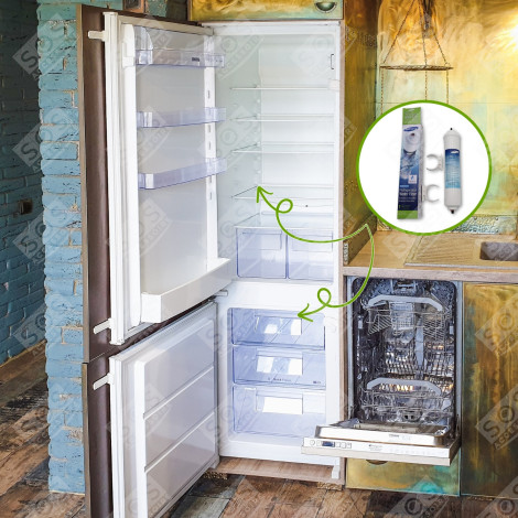 BL9808 ORIGINAL WATER FILTER REFRIGERATOR, FREEZER - 5231JA2003A, ADQ73693903