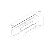 Control panel casing (0140)