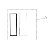 Door with Seal (Refrigerator Part)