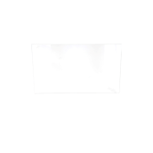 Glass shelf 354 x 616 mm