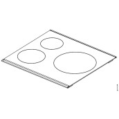 Ceramic glass cooktop