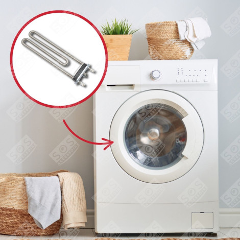 HEATING ELEMENT 2,050W WITHOUT SENSOR WASHING MACHINES - 481010496465