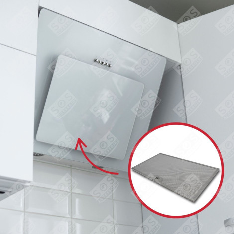 METAL FILTER 506X300 MM EXTRACTOR HOOD - 4055135349, 133.0184.490