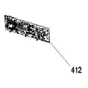 Electronic card, Power module (reference 412)