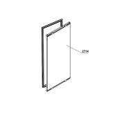 Door (Refrigerator part reference 2714) original