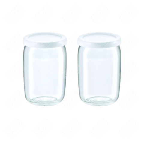 SET OF 2 POTS WITH LIDS YOGHURT MAKER - XF104000