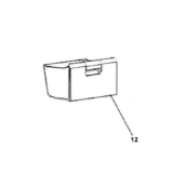 Bottom drawer (reference 12)