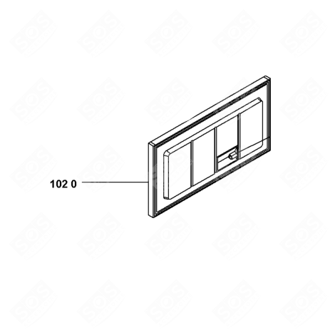 FREEZER DOOR REFRIGERATOR, FREEZER - 481010447338