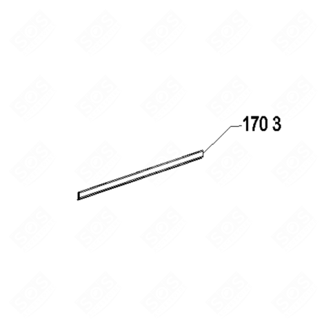 TRIM REFRIGERATOR, FREEZER - 481010563665