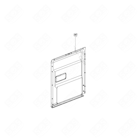 INNER DOOR DISHWASHER - 480140101858