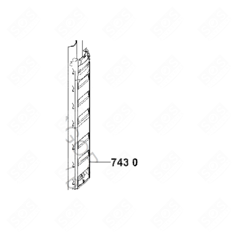 COVER REFRIGERATOR, FREEZER - 480132103293