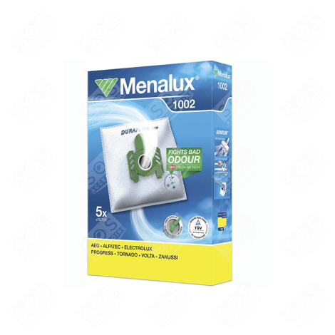 SET OF 5 BAGS 1002P VACUUM CLEANER  - 9001961367, 9002561075