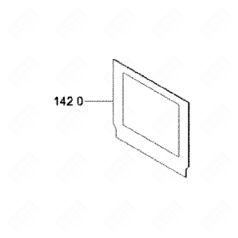 INTERNAL WINDOW GAS / ELECTRIC OVENS - 481010376644