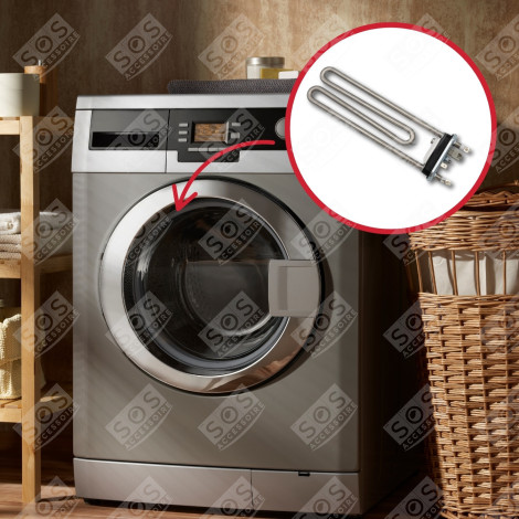 HEATING ELEMENT (INSERTED ELECTRICAL ELEMENT) WITH SENSOR 1,950W WASHING MACHINES - 3792301008, 8581327242419