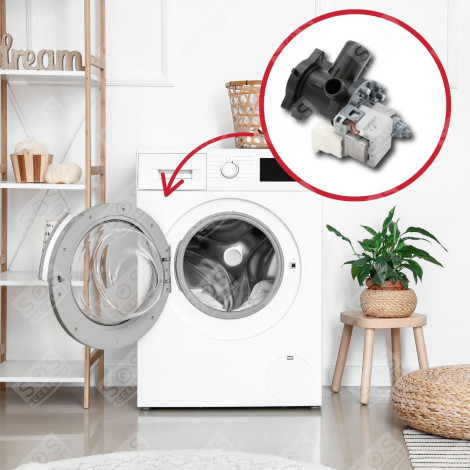 DRAIN PUMP WASHING MACHINES - 481010584942 481236018559