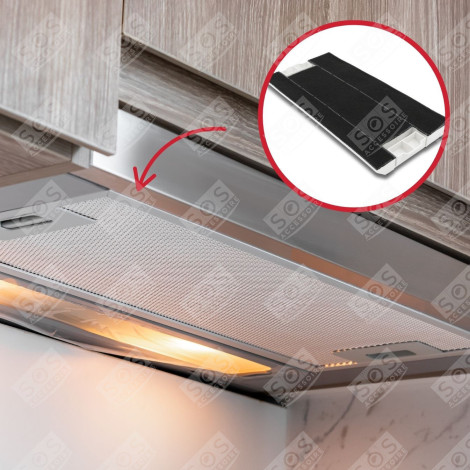 CARBON FILTER (SOLD INDIVIDUALLY) EXTRACTOR HOOD - 00434229