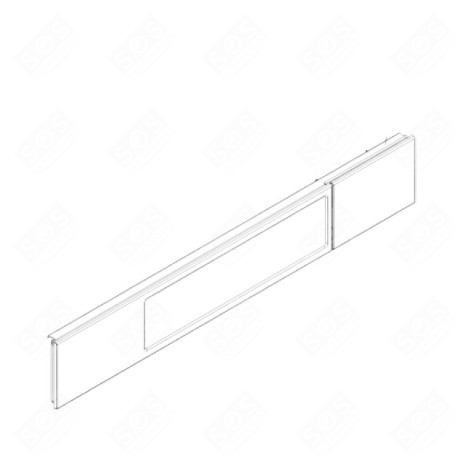 FRONT PANEL STRIP GAS / ELECTRIC OVENS - 503953