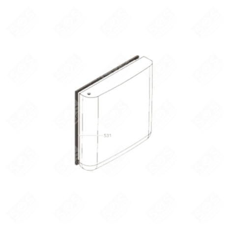 ORIGINAL DOOR (FREEZER PART) REFRIGERATOR, FREEZER - 696137842