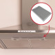 METAL ANTI-FAT FILTER (380X241MM) (SOLD INDIVIDUALLY) EXTRACTOR HOOD - C00139286, 482000029427