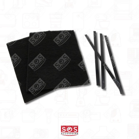 SET OF 2 CARBON FILTERS EXTRACTOR HOOD - 74X2375