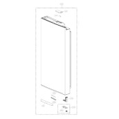 Refrigerator door (reference 230C)