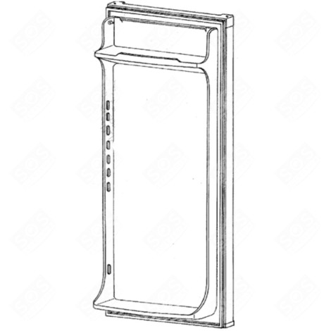 DOOR WITH SEAL (REFRIGERATOR PART) REFRIGERATOR, FREEZER - 2064572387, 2064571223