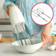 SET OF 2 WHITE EMULSIFYING WHISKS PREP'LINE HAND MIXER - XJ901301, SS-987800