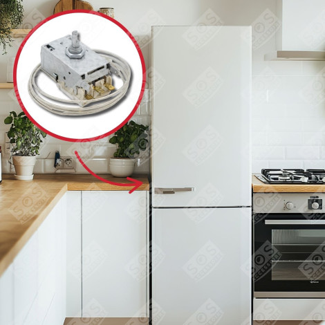 THERMOSTAT REFRIGERATOR, FREEZER - 46X0810, 6151086