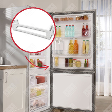GLASS SHELF SUPPORT FRAME REFRIGERATOR, FREEZER - 743819800