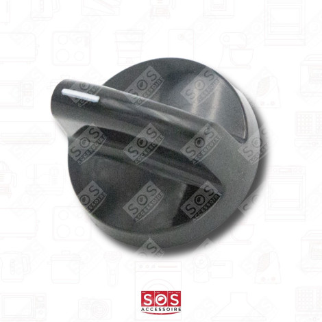 COMPATIBLE BLACK CONTROL BUTTON ELECTRIC / GAS HOBS - 8339850