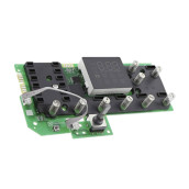 Electronic card, display module